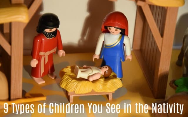children you see in the nativity