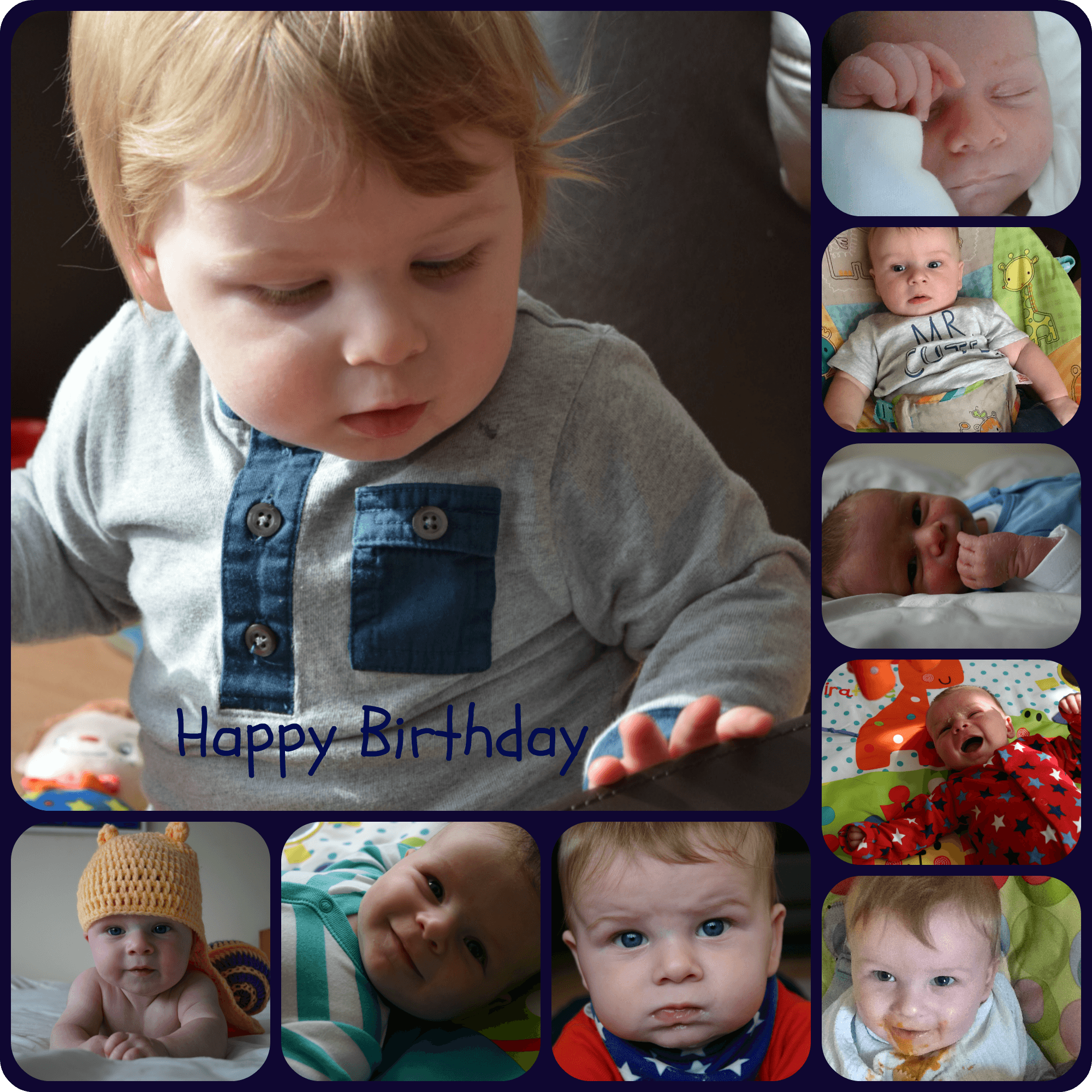 And then he was one!