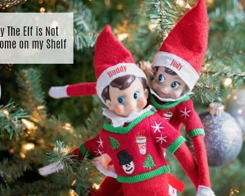 Why The Elf is Not Welcome on my Shelf