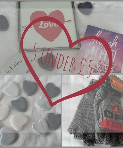 5 Under £5 – March