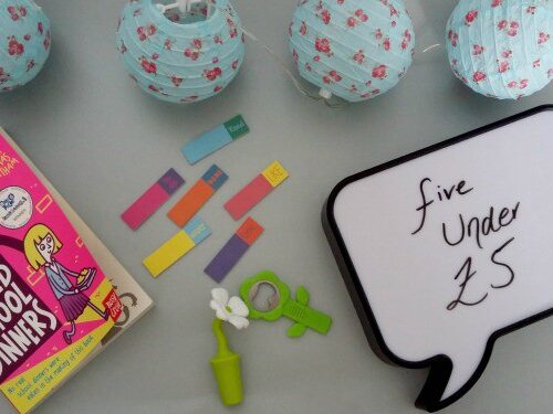 Five Under £5 – October