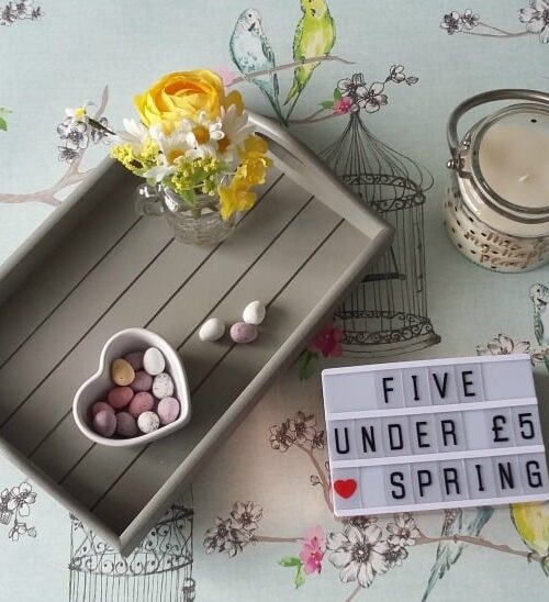 Five Under £5 – Spring