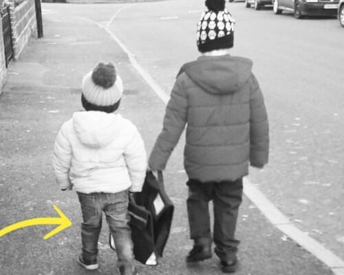 Toddler on The School Run Problems