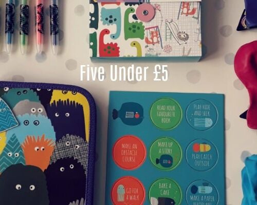 Five Under £5 – Rainy Day Finds