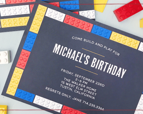 Creating the perfect invite for your party
