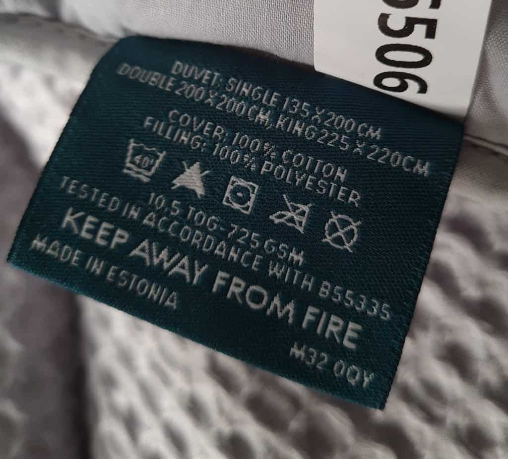 cover-less duvet
