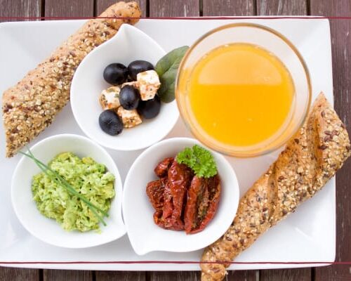 Eat a Diet Rich in Vegetables, Whole Grains, Fruit and Beans