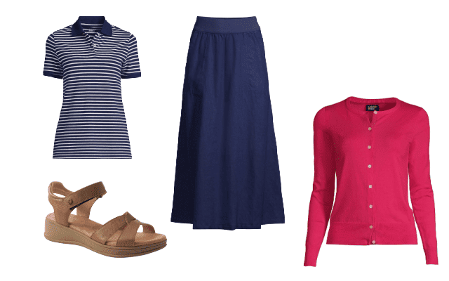 one tee, five looks