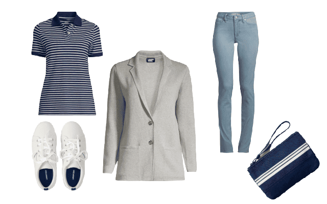 one tee, five looks