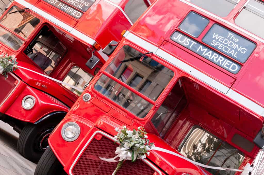 Wedding bus hire