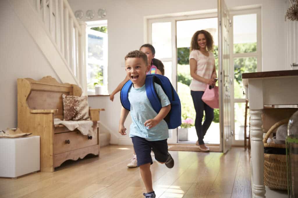 Flooring for high-traffic areas