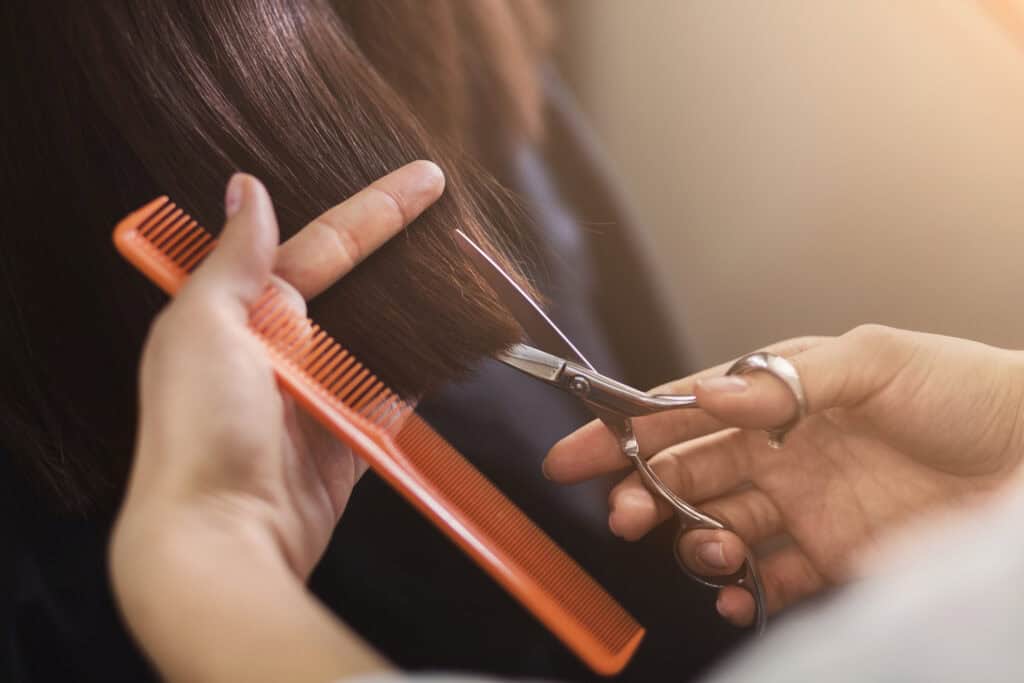 modern scrubs for hairdressing