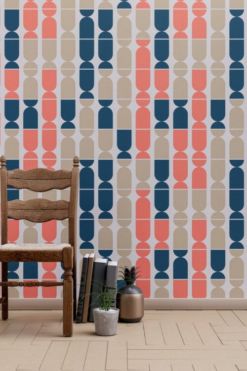 How to Use Peel and Stick Wallpaper to Restyle Your Kitchen Backsplash 