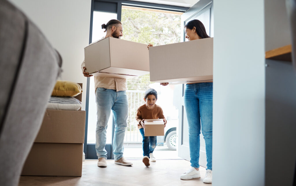 moving with children