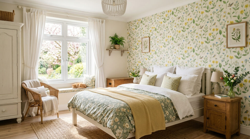Spring wallpaper Ideas for Bedroom