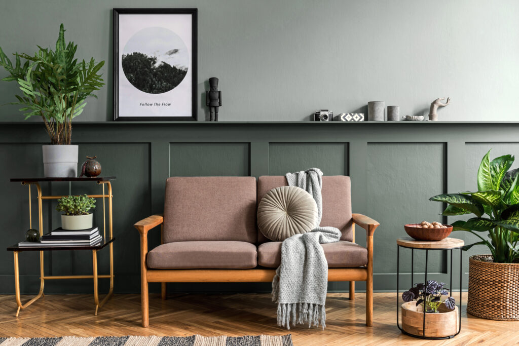 make a space feel put-together