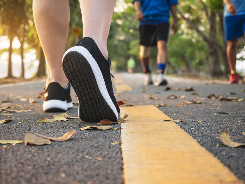 protect your joints while walking for fitness