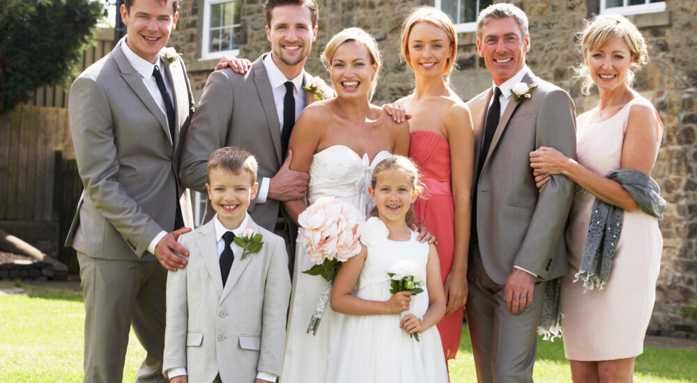 Three tips for creating a cohesive family look for your wedding 