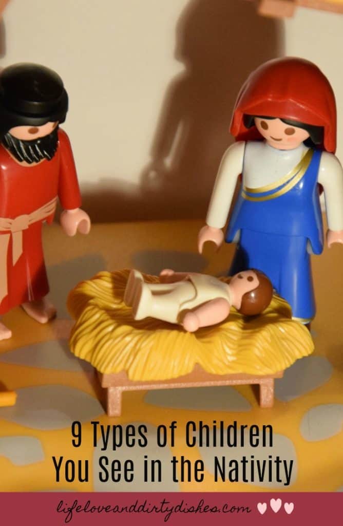 9 types of children you see in the Christmas nativity play. Whether it's the starring role of Mary or Joseph, an angel or a shepard, no nativity is complete without a nose picker and a cryer.