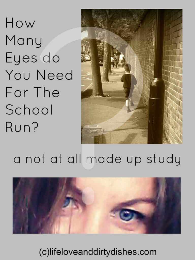 How Many Eyes do you need for the school run