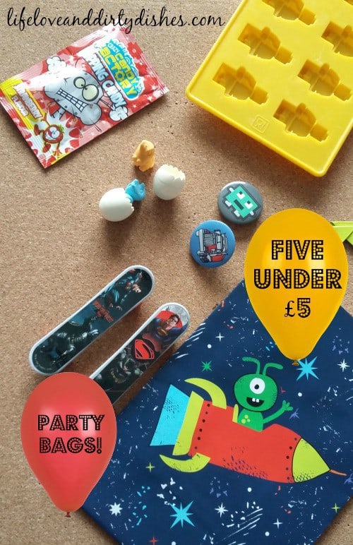 5 Under £5 Party Bags Pintrest