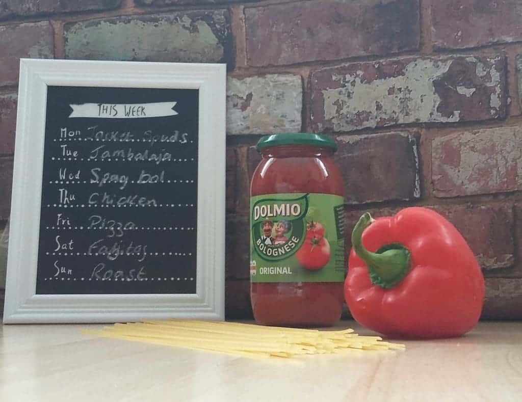Thyank goodness for spag bol jar of dolmio