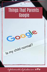 The things that parents google. #humour #parenting